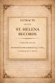 Extracts from the St Helena Records
